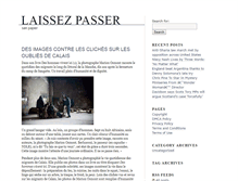 Tablet Screenshot of laissezpasser.info